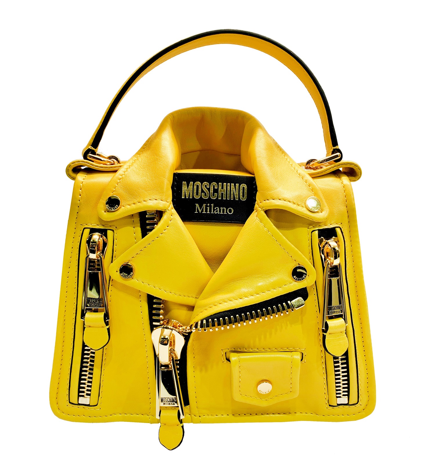 moschino yellow bag