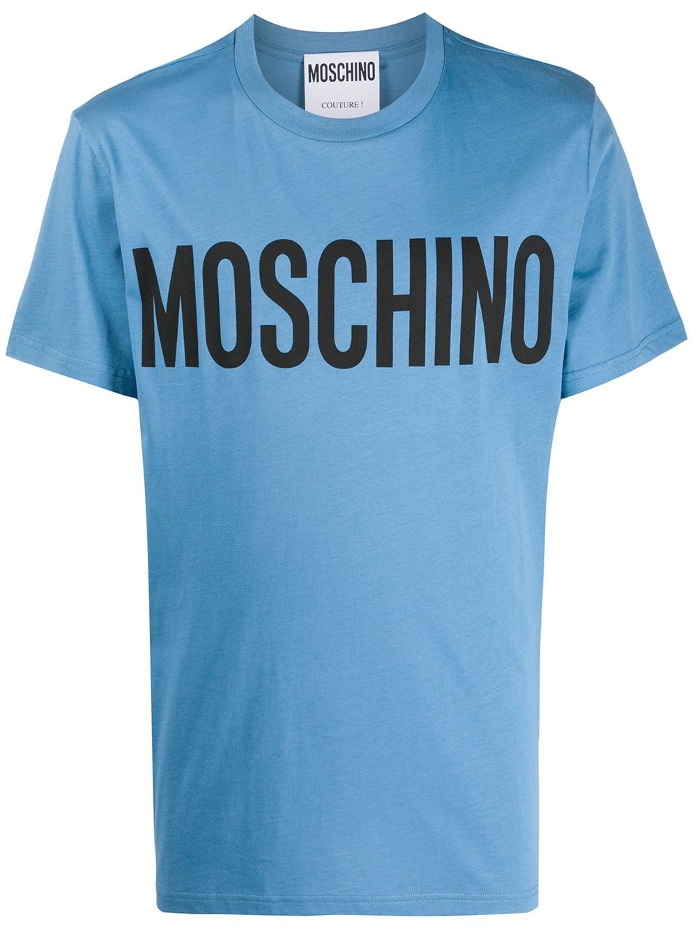 Drakesboutique - MOSCHINO T-Shirt Logo Blue