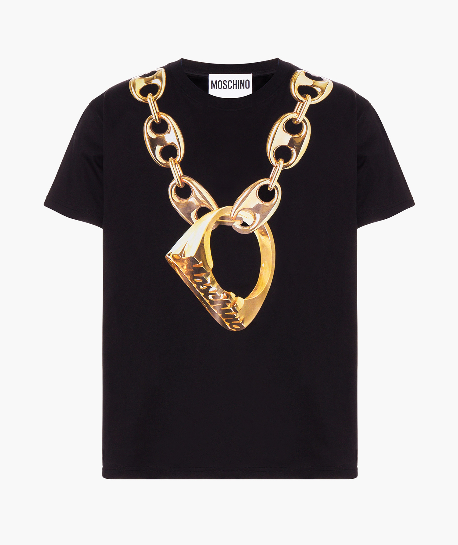 moschino chain t shirt