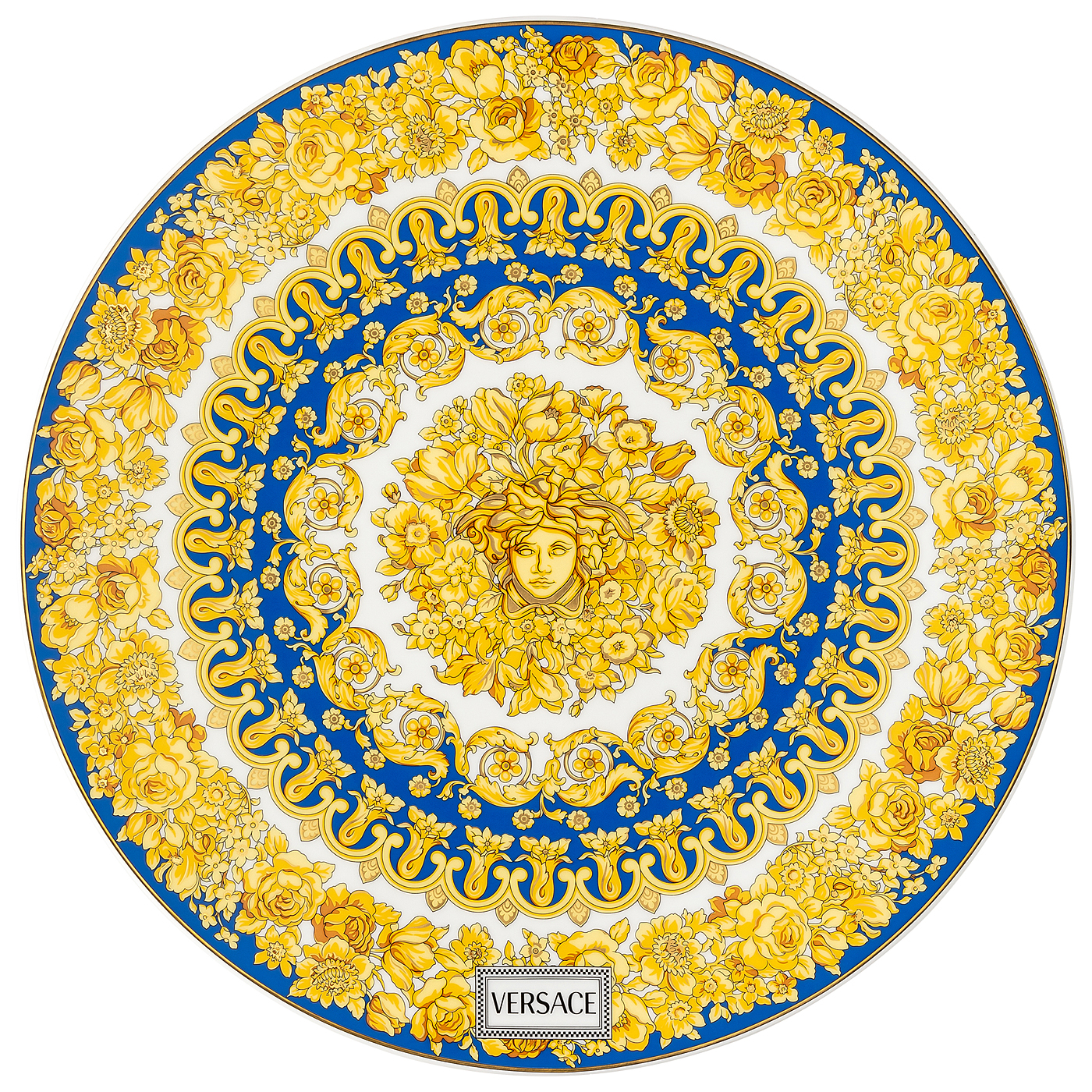 versace christmas plate 2020