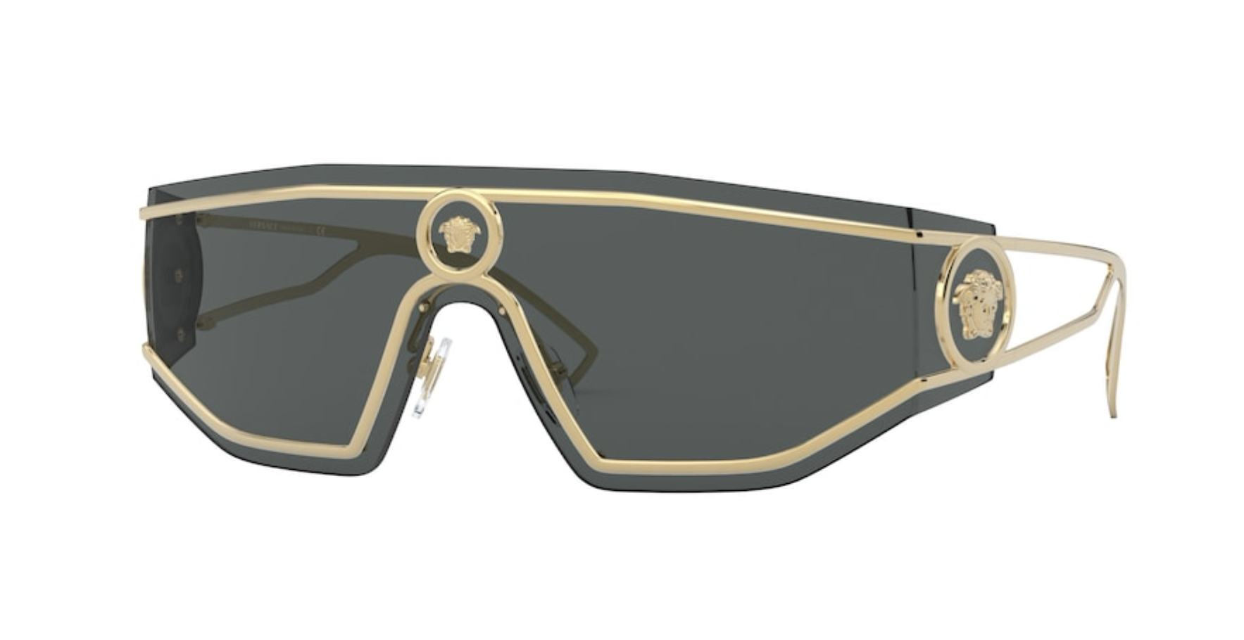 black and gold versace sunglasses