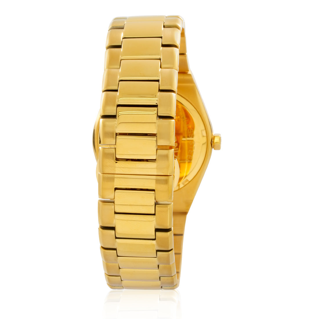 Drakesboutique King Ice 14k Gold Plated Arctic II Watch WAX15001